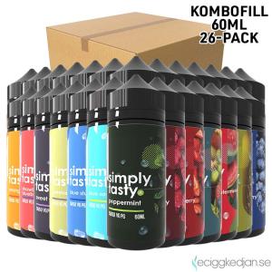 Simply Tasty | Komplett Pack | 26st*Kombofill 60ml