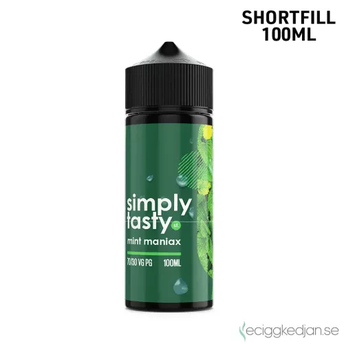 Simply Tasty | Mint Maniax | 100ml Shortfill