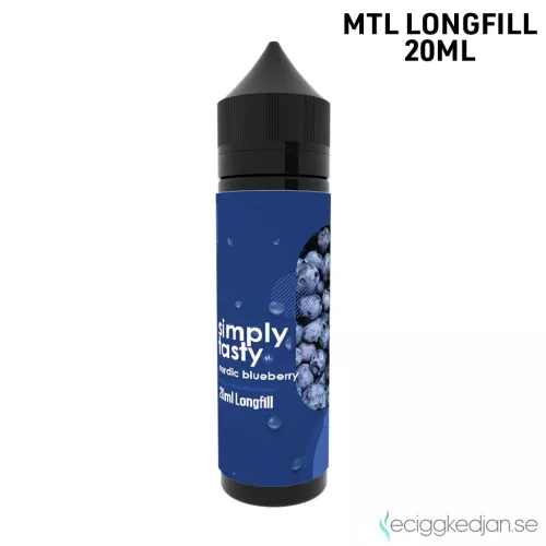 Simply Tasty | Nordic Blueberry | MTL | 20ml Longfill
