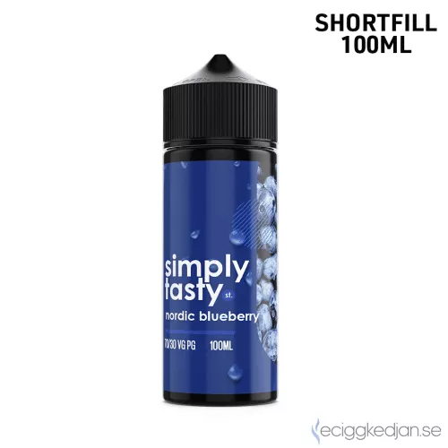 Simply Tasty | Nordic Blueberry | 100ml Shortfill