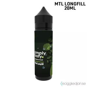Simply Tasty | Peppermint | MTL | 20ml Longfill