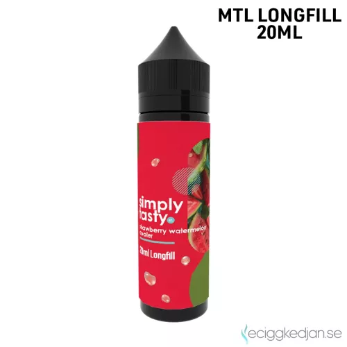 Simply Tasty | Strawberry Watermelon Cooler | MTL | 20ml Longfill