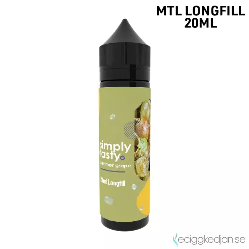 Simply Tasty | Summer Grape | MTL | 20ml Longfill