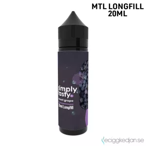 Simply Tasty | Sweet Grape | MTL | 20ml Longfill