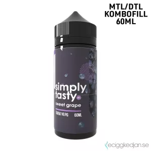 Simply Tasty | Sweet Grape | 60ml Kombofill