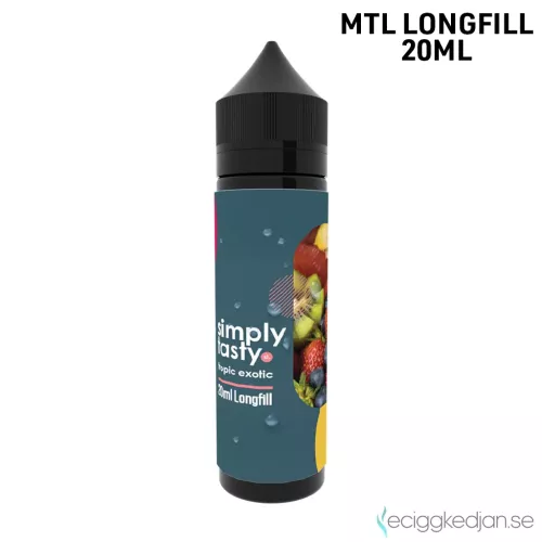 Simply Tasty | Tropic Exotic | MTL | 20ml Longfill