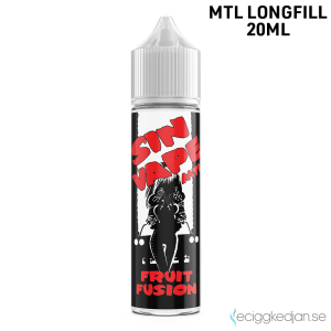 Sin Vape | Fruit Fusion | MTL | 20ml Longfill