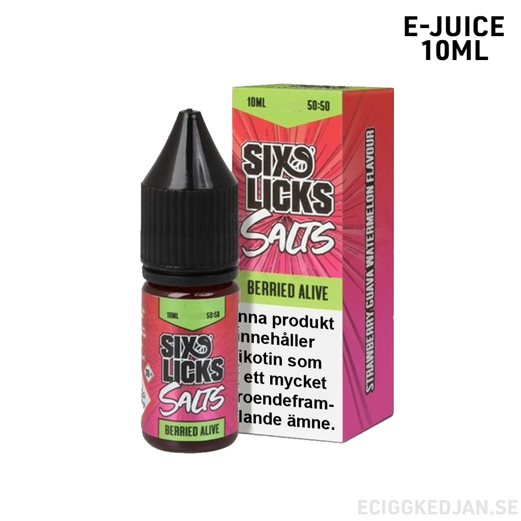 Six Licks | Berried Alive | 10ml E-Juice