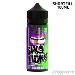 Six Licks | Liquid Gold | 100ml Shortfill