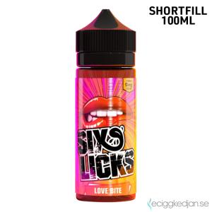 Six Licks | Love Bite | 100ml Shortfill