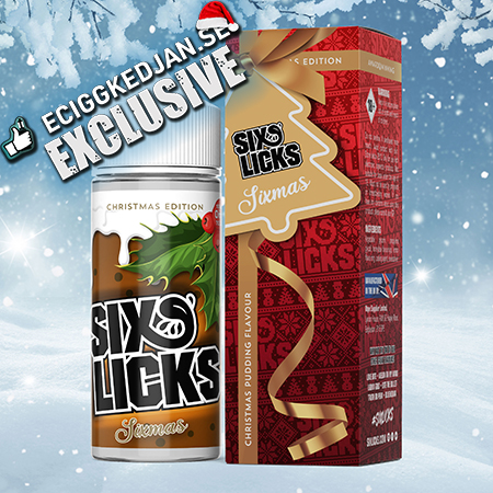 Six Licks | Sixmas Christmas Ltd Edition | 100ml Shortfill