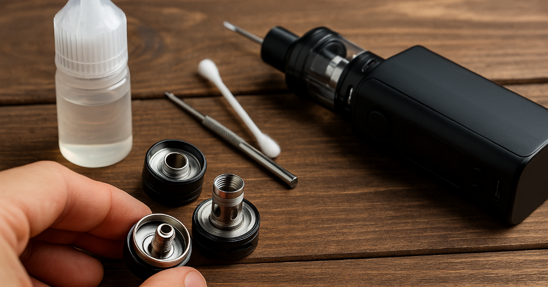 Så sköter du om din vape: Underhållstips