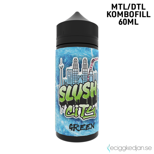 Slush City | Green Slush | 60ml Kombofill