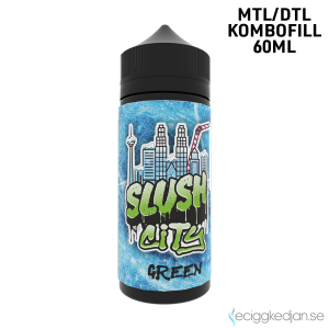 Slush City | Green Slush | 60ml Kombofill