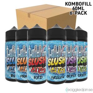 Slush City | Komplett Pack | 6st*Kombofill 60ml