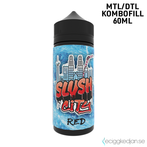 Slush City | Red Slush | 60ml Kombofill