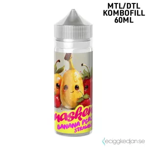 Smaskens | Banana Peach Strawberry | 60ml Kombofill