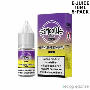Smooth Salt Fruit | Blackcurrant Lemonade | 10ml E-Juice | 14mg Saltnikotin | 5pack