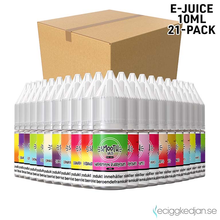 Smooth Salt 14mg Nikotinsalt | Komplett Pack | 21*1