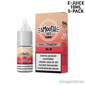 Smooth Salt Fruit | Peach Strawberry | 10ml E-Juice | 14mg Saltnikotin | 5pack