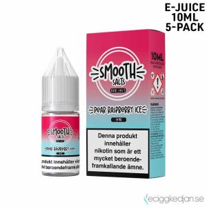 Smooth Salt ICE | Pear Raspberry Ice | 10ml E-Juice | 14mg Saltnikotin | 5pack