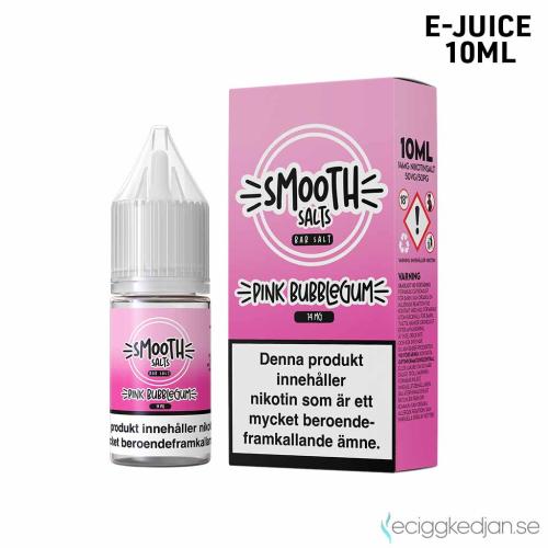 Smooth Salt Sweet | Pink Bubblegum | 10ml E-Juice | 14mg Saltnikotin