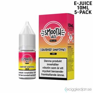 Smooth Salt Fruit | Raspberry Honeydew | 10ml E-Juice | 14mg Saltnikotin | 5pack