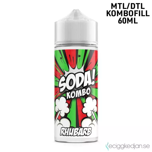 Soda | Rhubarb | 60ml Kombofill