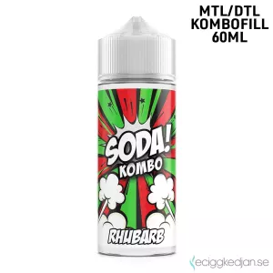 Soda | Rhubarb | 60ml Kombofill