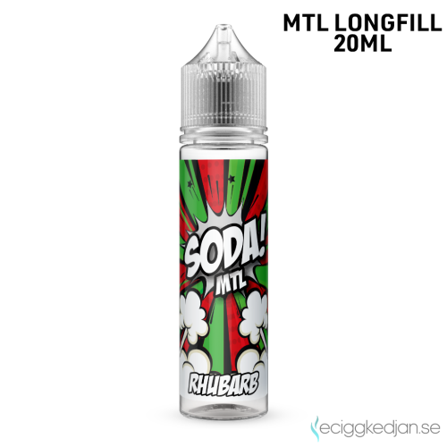 Soda | Rhubarb | MTL | 20ml Longfill