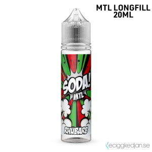 Soda | Rhubarb | MTL | 20ml Longfill