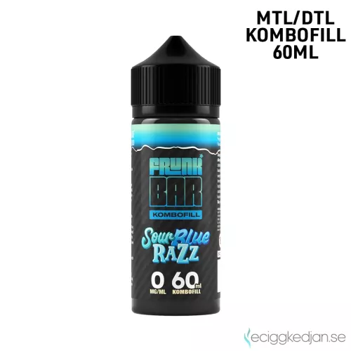 Frunk Bar | Sour Blue Razz | 60ml Kombofill