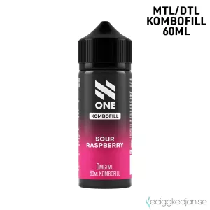 N One | Sour Raspberry | 60ml Kombofill