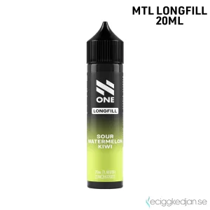 N One | Sour Watermelon Kiwi | MTL | 20ml Longfill