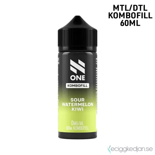 N One | Sour Watermelon Kiwi | 60ml Kombofill