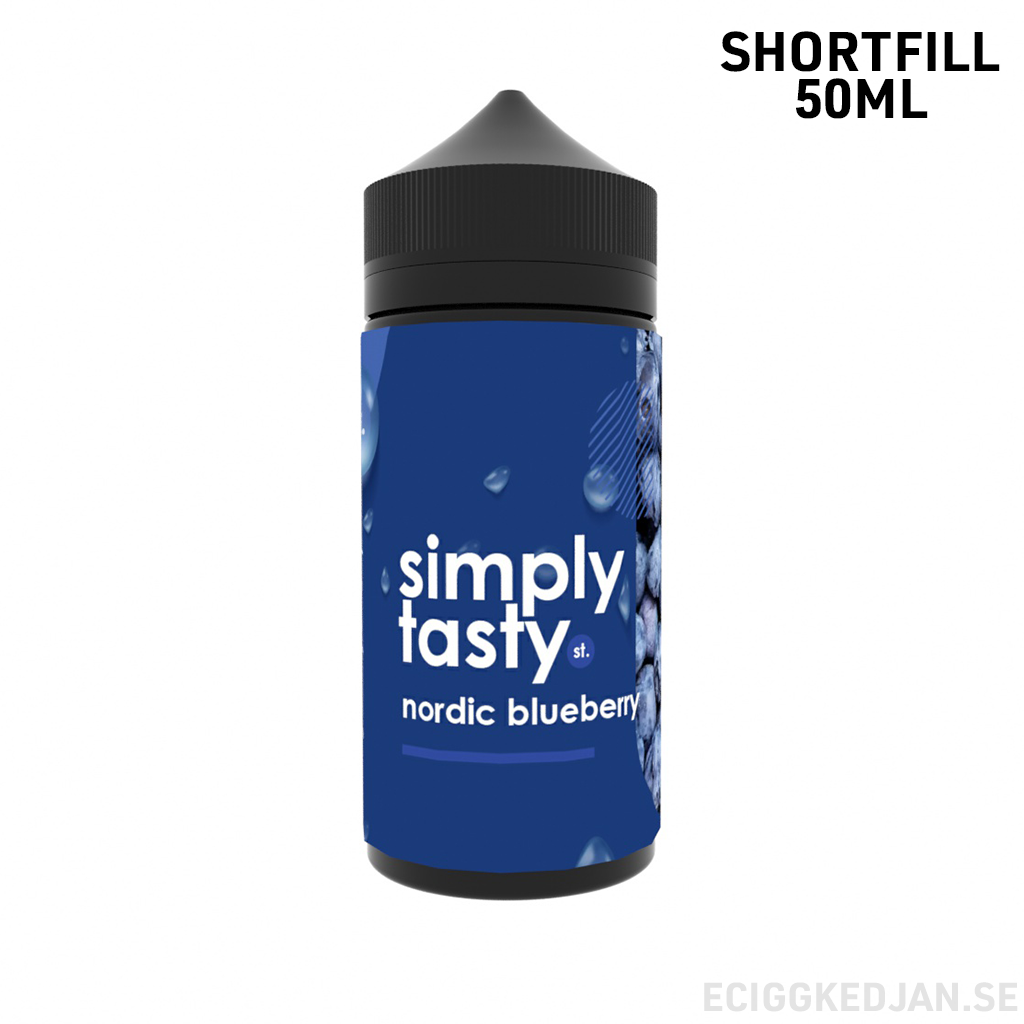 Simply Tasty | Nordic Blueberry | 50ml Shortfill