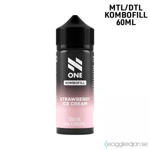 N One | Strawberry Ice Cream | 60ml Kombofill