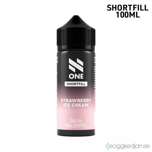 N One | Strawberry Ice Cream | 100ml Shortfill
