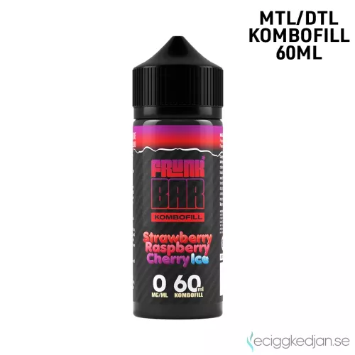 Frunk Bar | Strawberry Raspberry Cherry Ice | 60ml Kombofill
