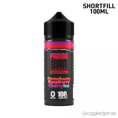 Frunk Bar | Strawberry Raspberry Cherry Ice | 100ml Shortfill