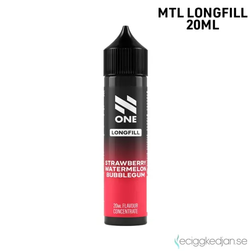 N One | Strawberry Watermelon Bubblegum | MTL | 20ml Longfill