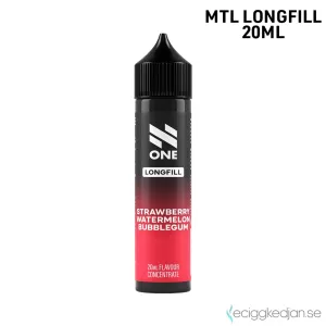 N One | Strawberry Watermelon Bubblegum | MTL | 20ml Longfill