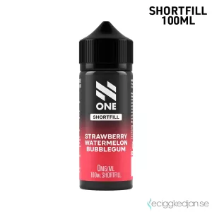 N One | Strawberry Watermelon Bubblegum | 100ml Shortfill