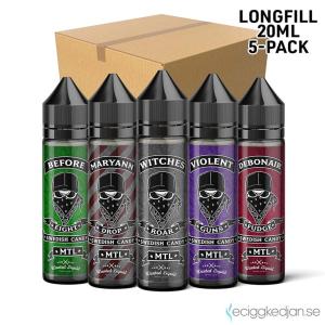 Swedish Candy | Komplett Pack | 5st*Longfill 20ml