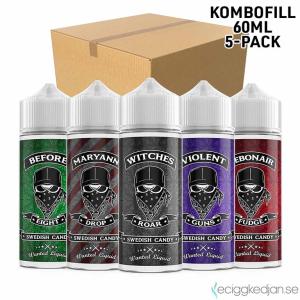 Swedish Candy | Komplett Pack | 5st*Kombofill 60ml