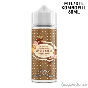 Swedish Pastry | Gingerbread | 60ml Kombofill