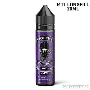Swedish Candy | Violent Guns | MTL | 20ml LONG FILL