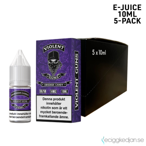 Swedish Candy Salt | Violent Guns | 10ml E-Juice | 14mg Saltnikotin | 5pack
