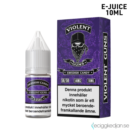 Swedish Candy Salt | Violent Guns | 10ml E-Juice | 14mg Saltnikotin