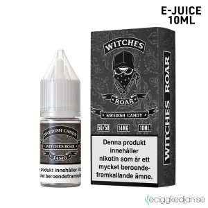 Swedish Candy Salt | Witches Roar | 10ml E-Juice | 14mg Saltnikotin